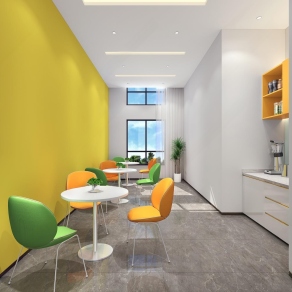 现代茶水间3D模型下载